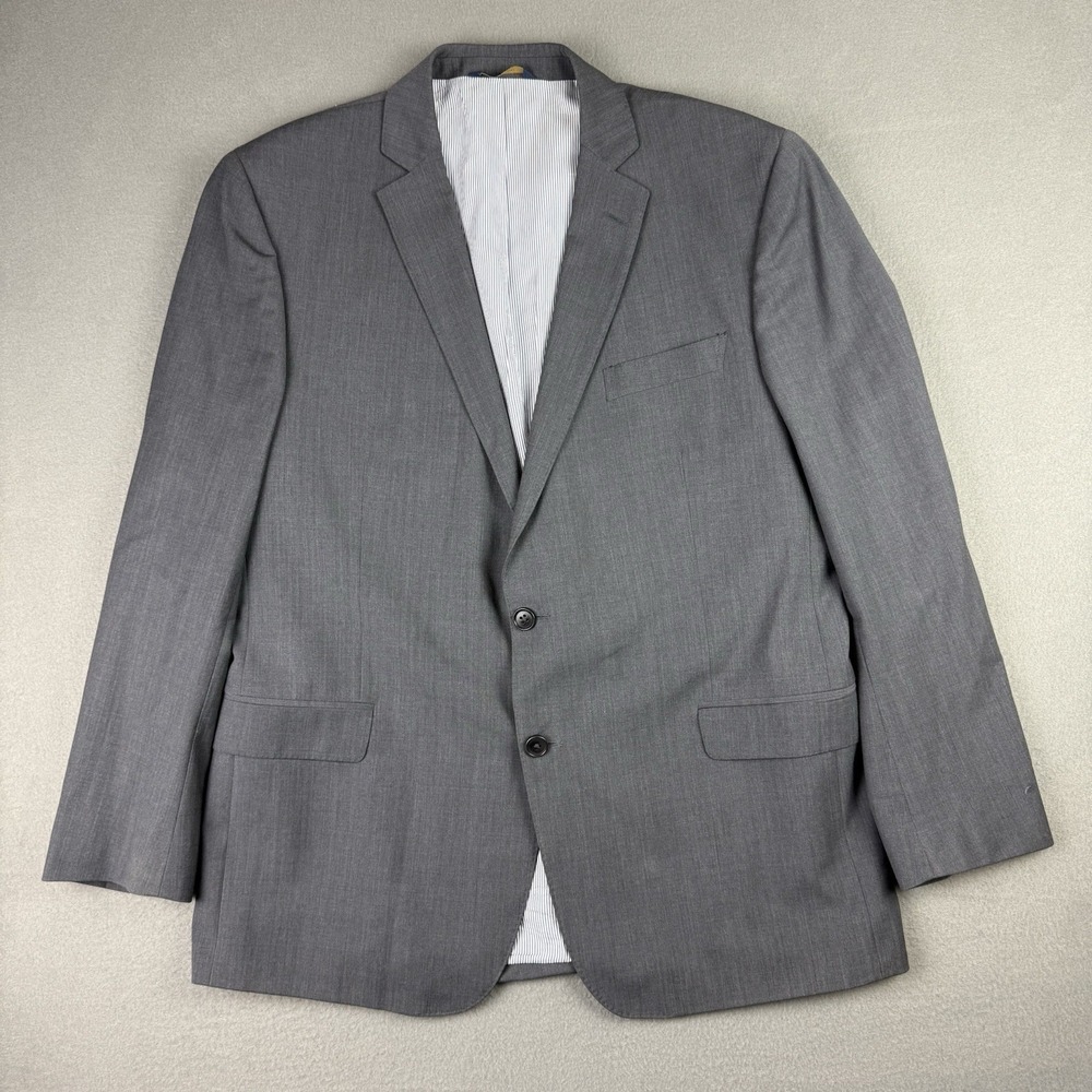 Brooks Brothers Suit Jacket Men Blue Wool Regent Explorer Fit Blazer 46R‎